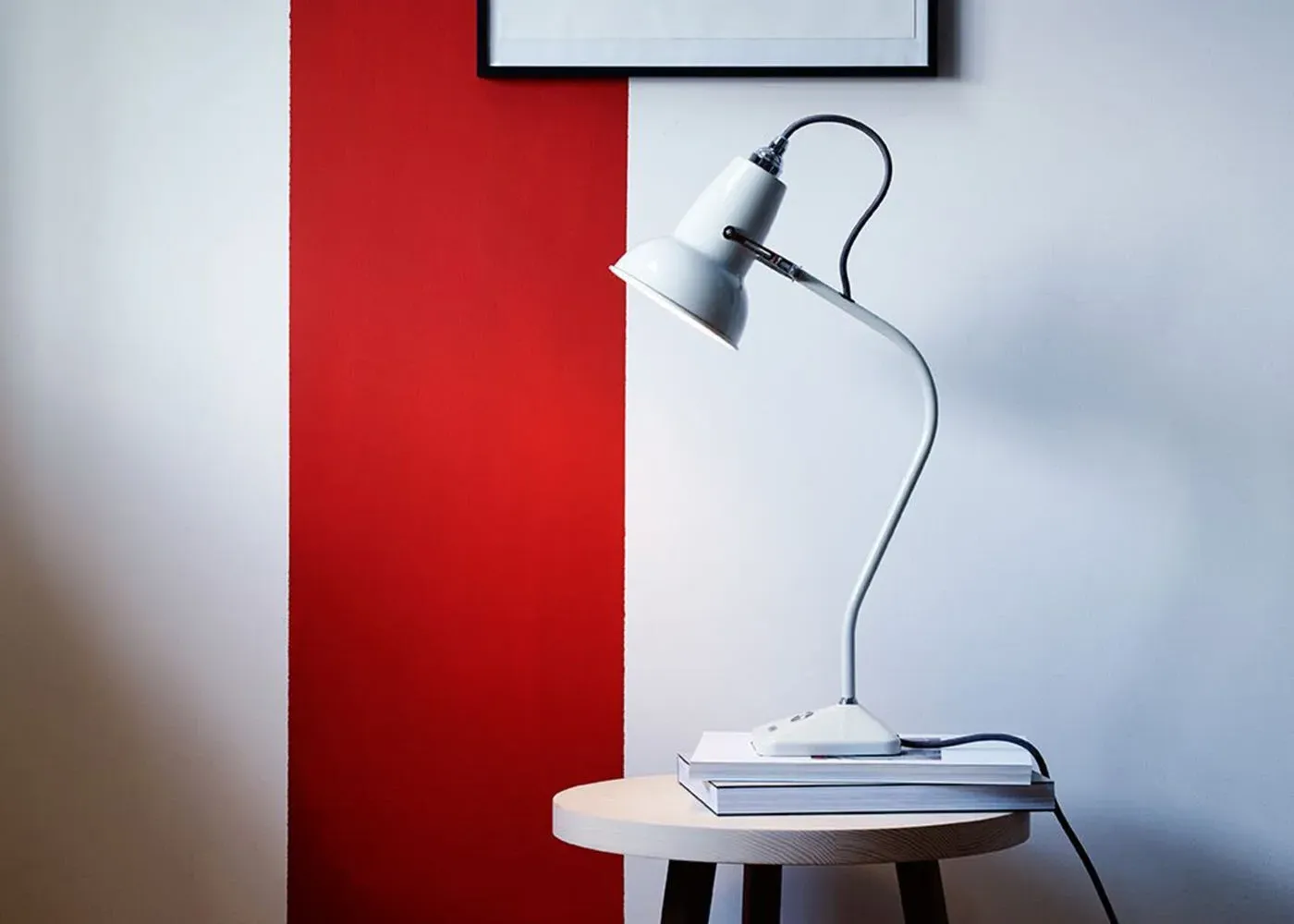 Mini Table Lamp Adjustable - Black, Metal