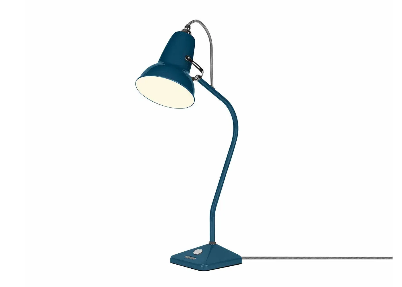 Mini Table Lamp with Adjustable Arm - Blue image