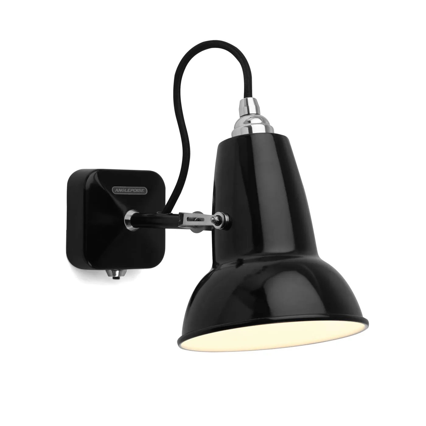 Mini Wall Light with Adjustable Arm - Black image