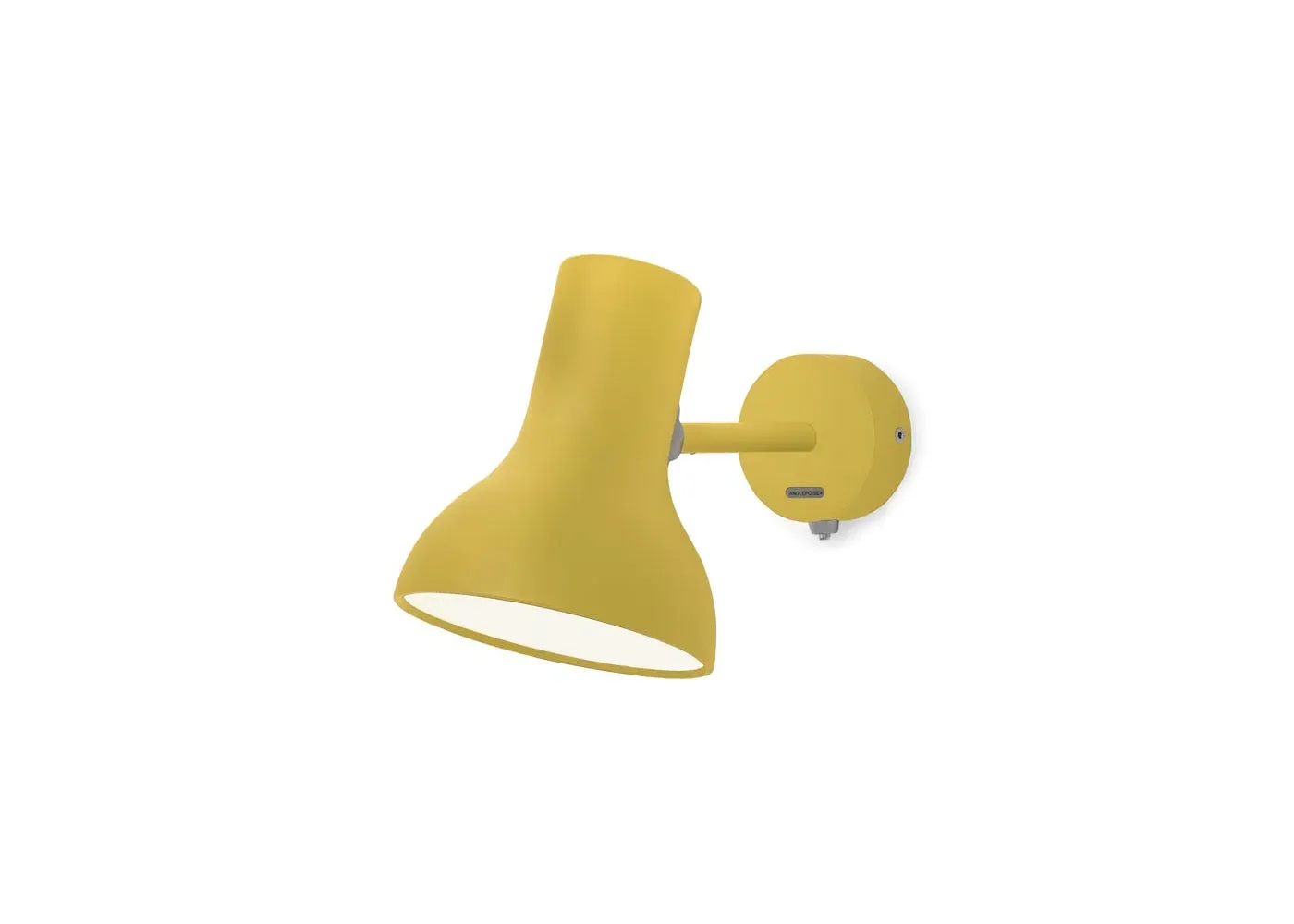 Mini Wall Light with Adjustable Arm - Yellow