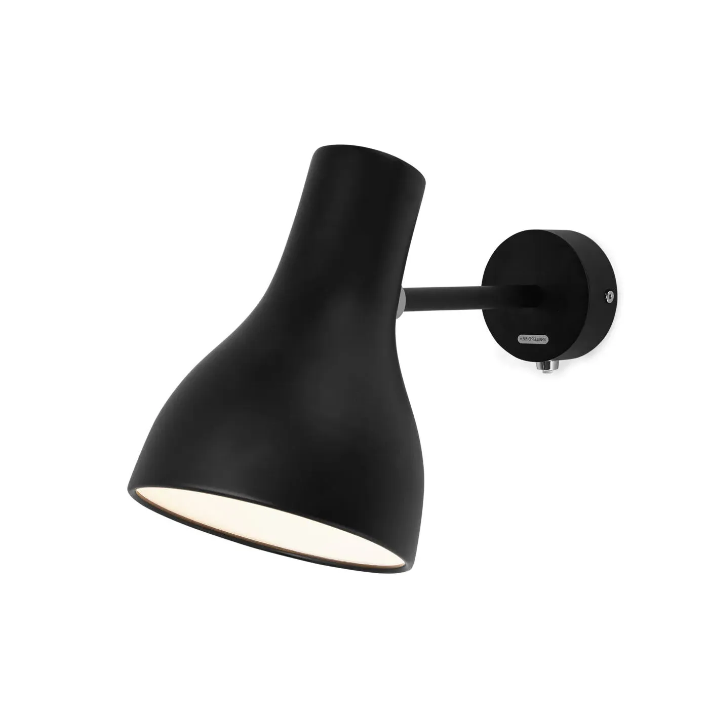 Wall Light with Adjustable Arm - Black, Metal