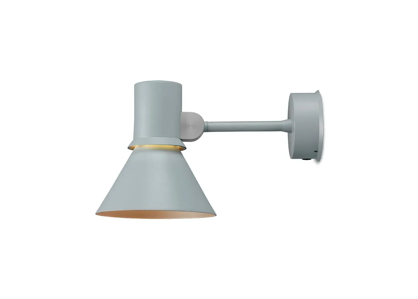 Wall Light with Push Switch - Grey Mist image