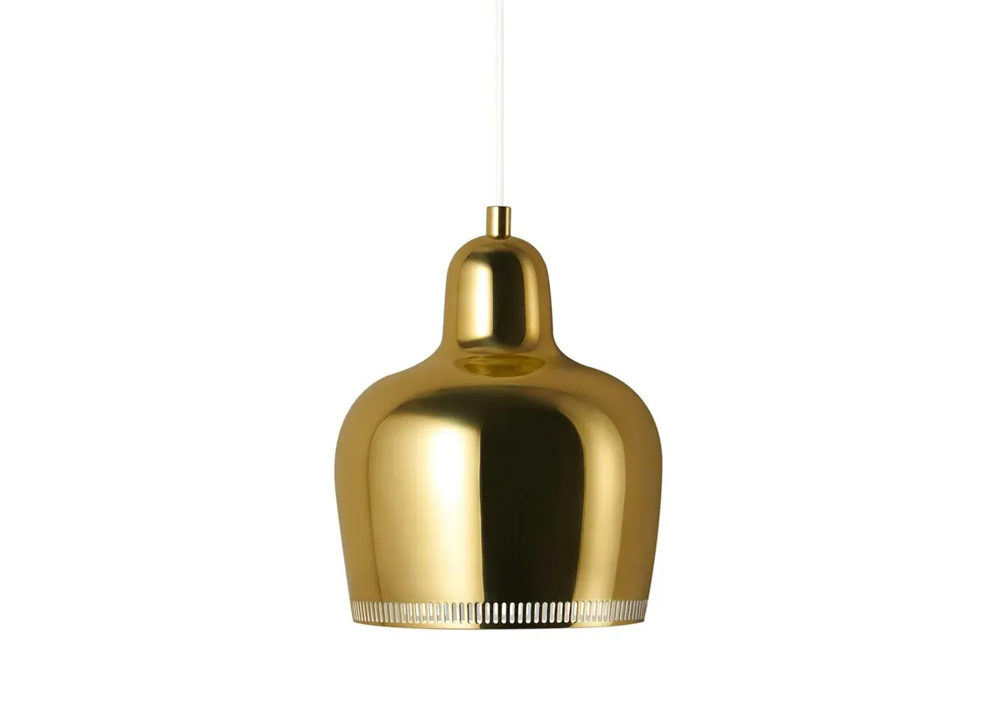 Bell Pendant Light - Brass, Metal image