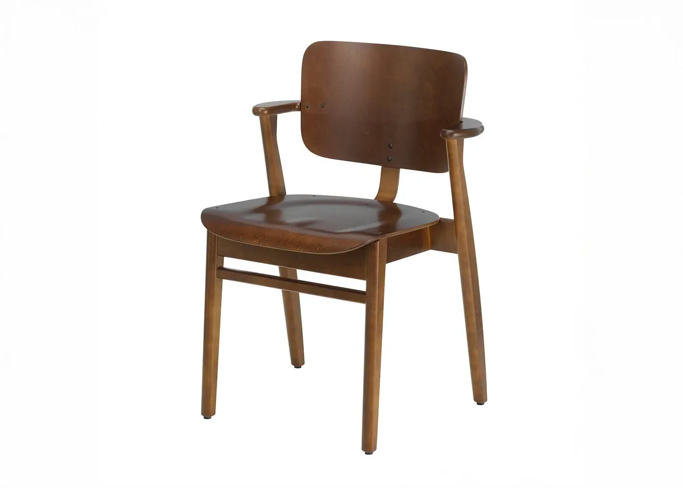 Domus Chair - Walnut Stained Wood image