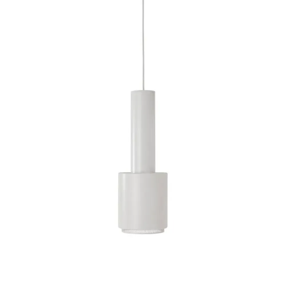 Hand Grenade Pendant Light - White