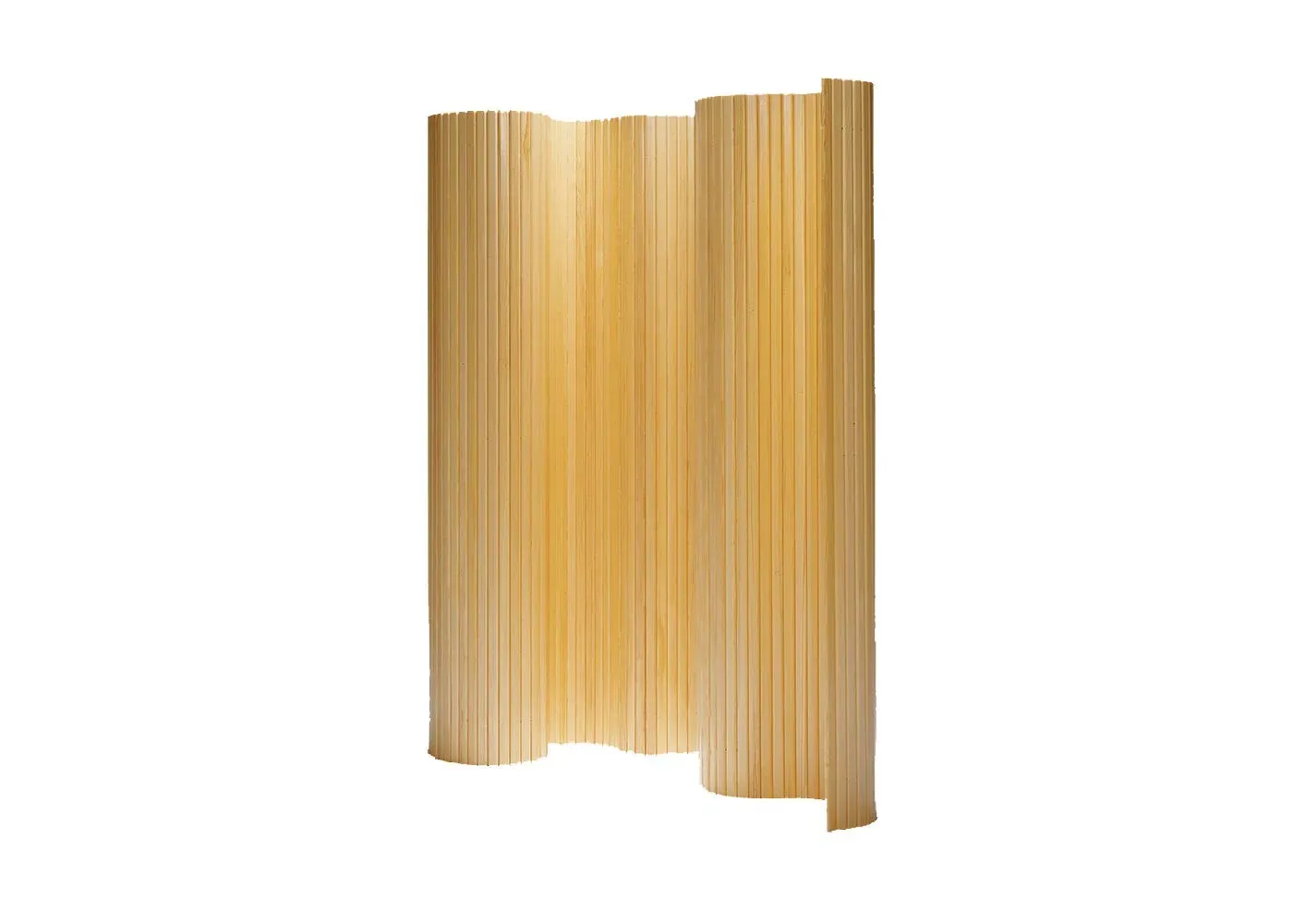 Room Divider Screen - Light Wood, Lacquered