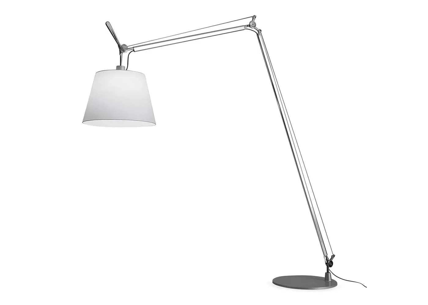 Adjustable Floor Lamp - Silver, Aluminium image