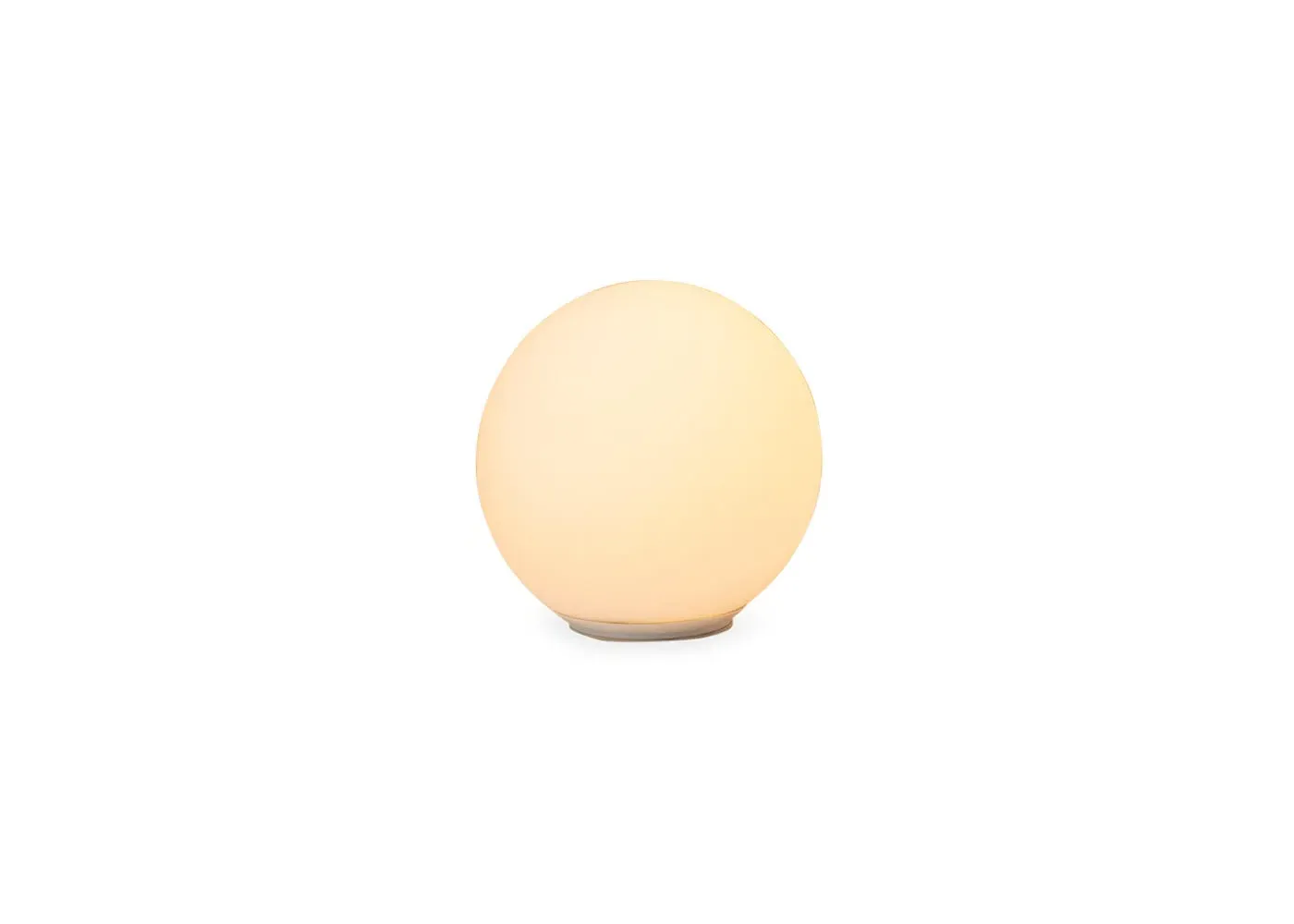 Compact Table Lamp - White