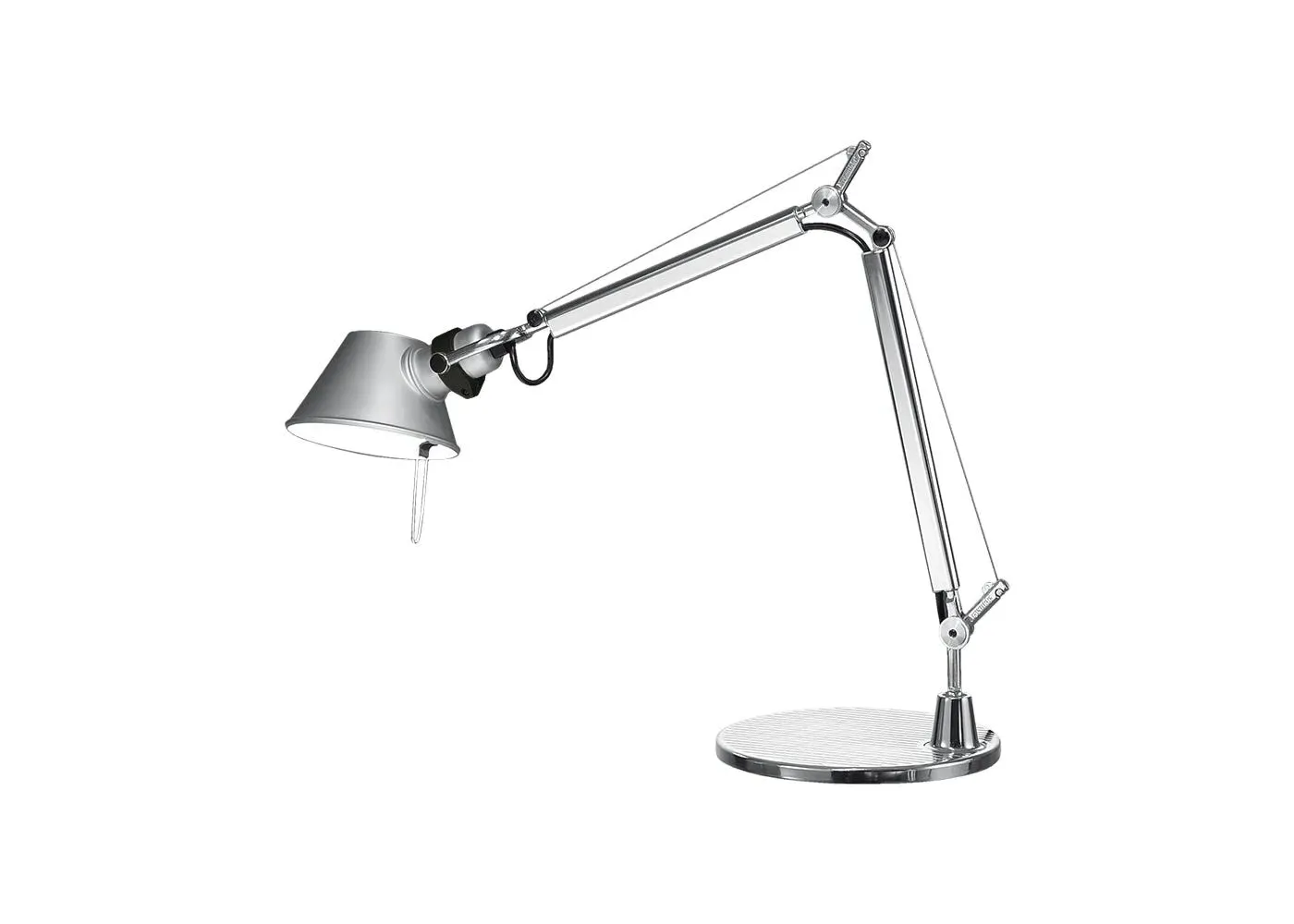 Micro Desk Lamp Adjustable - Silver, Aluminium image