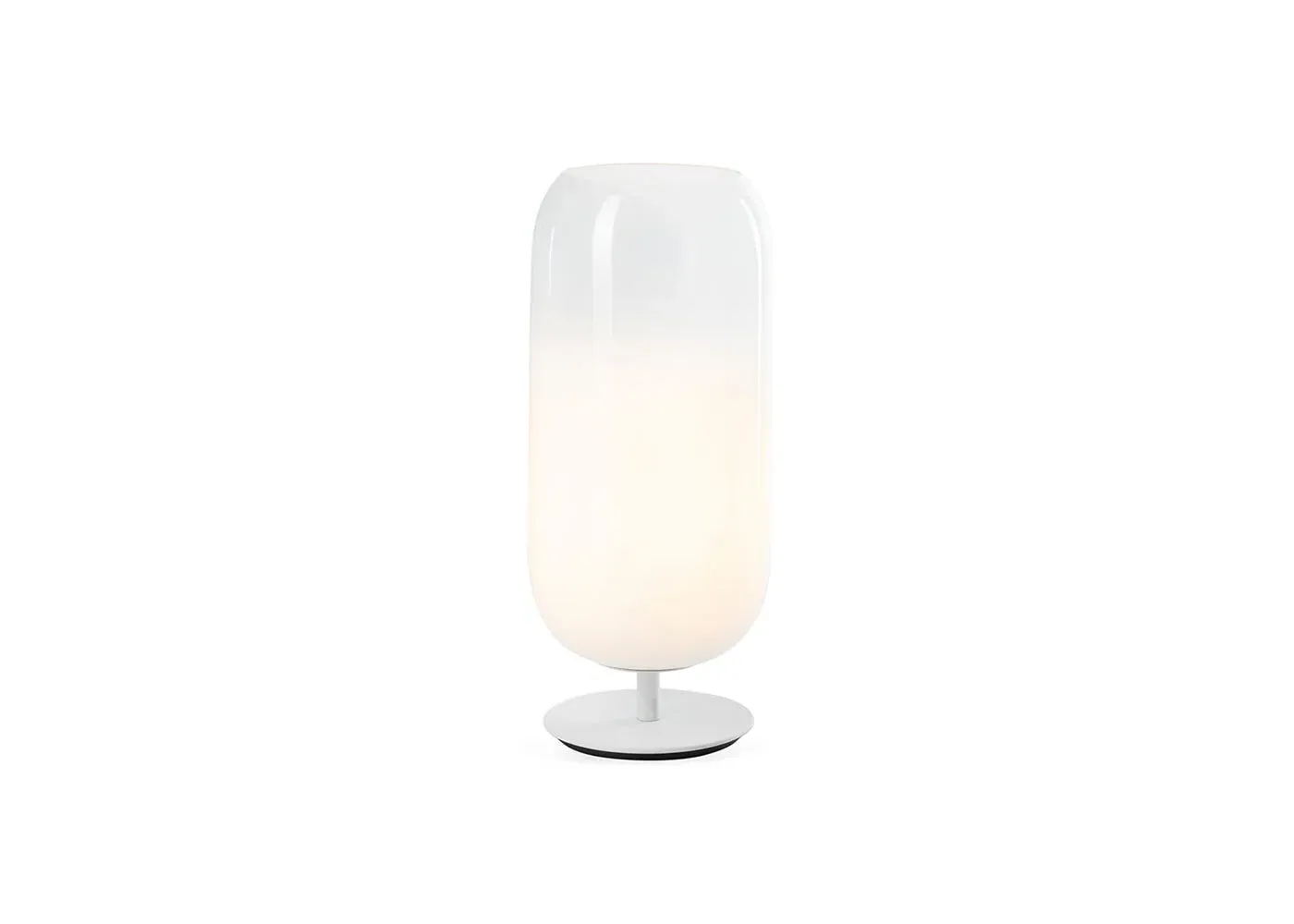 Mini Table Lamp - White, Metal image