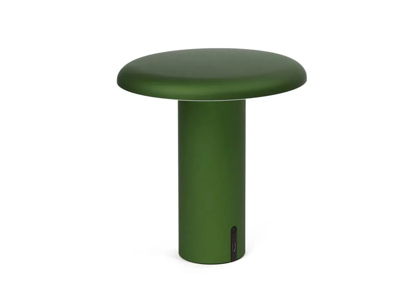 Portable LED Table Lamp - Green, Anodized