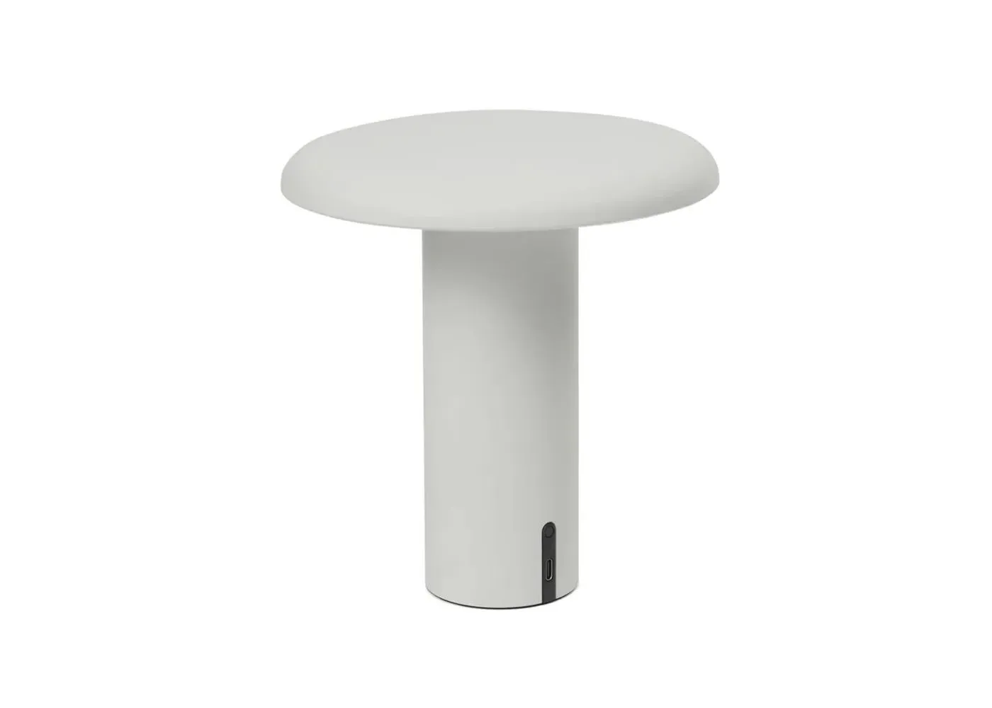 Portable LED Table Lamp - White, Varnished
