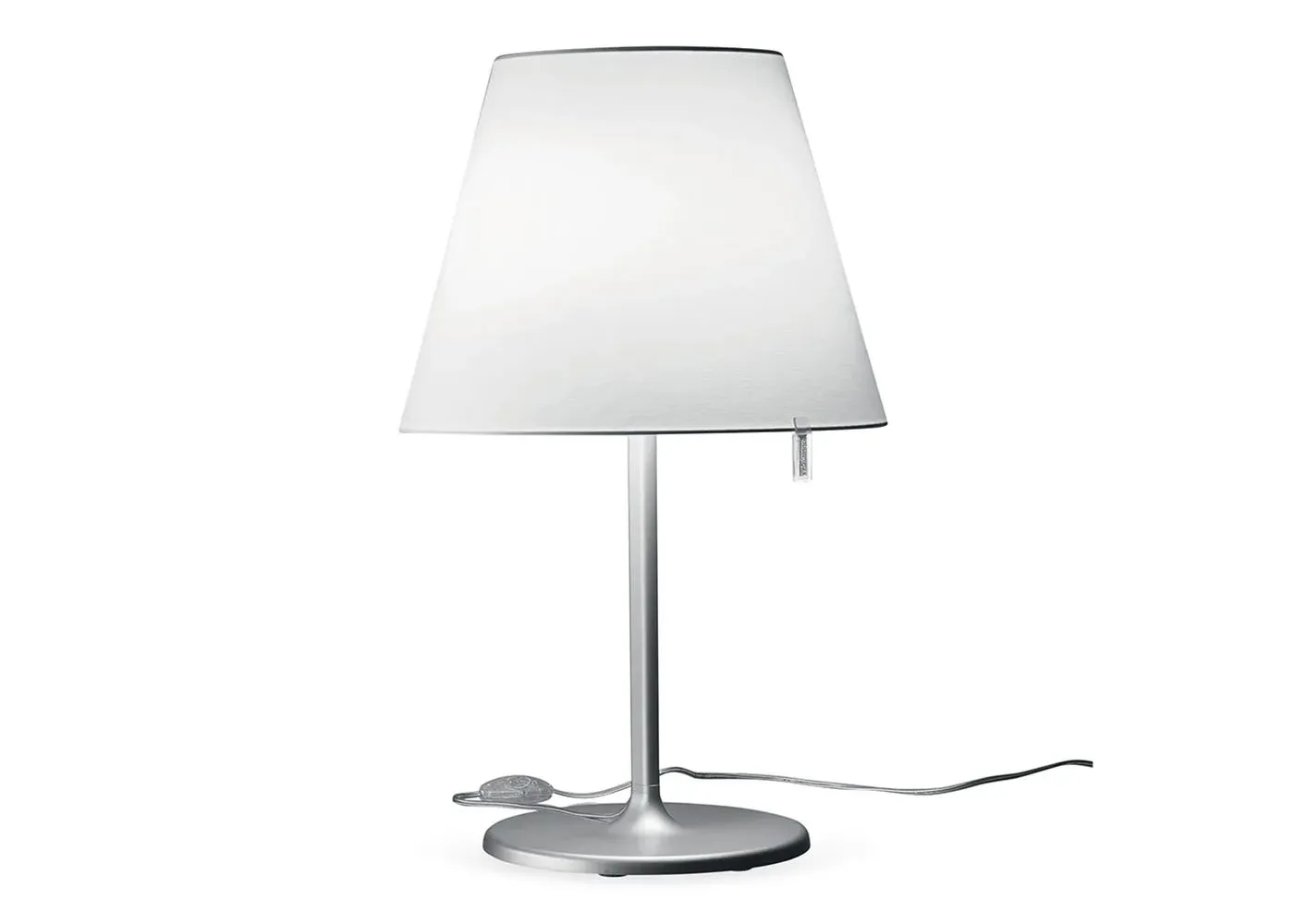 Table Lamp with Adjustable Shade - Grey image