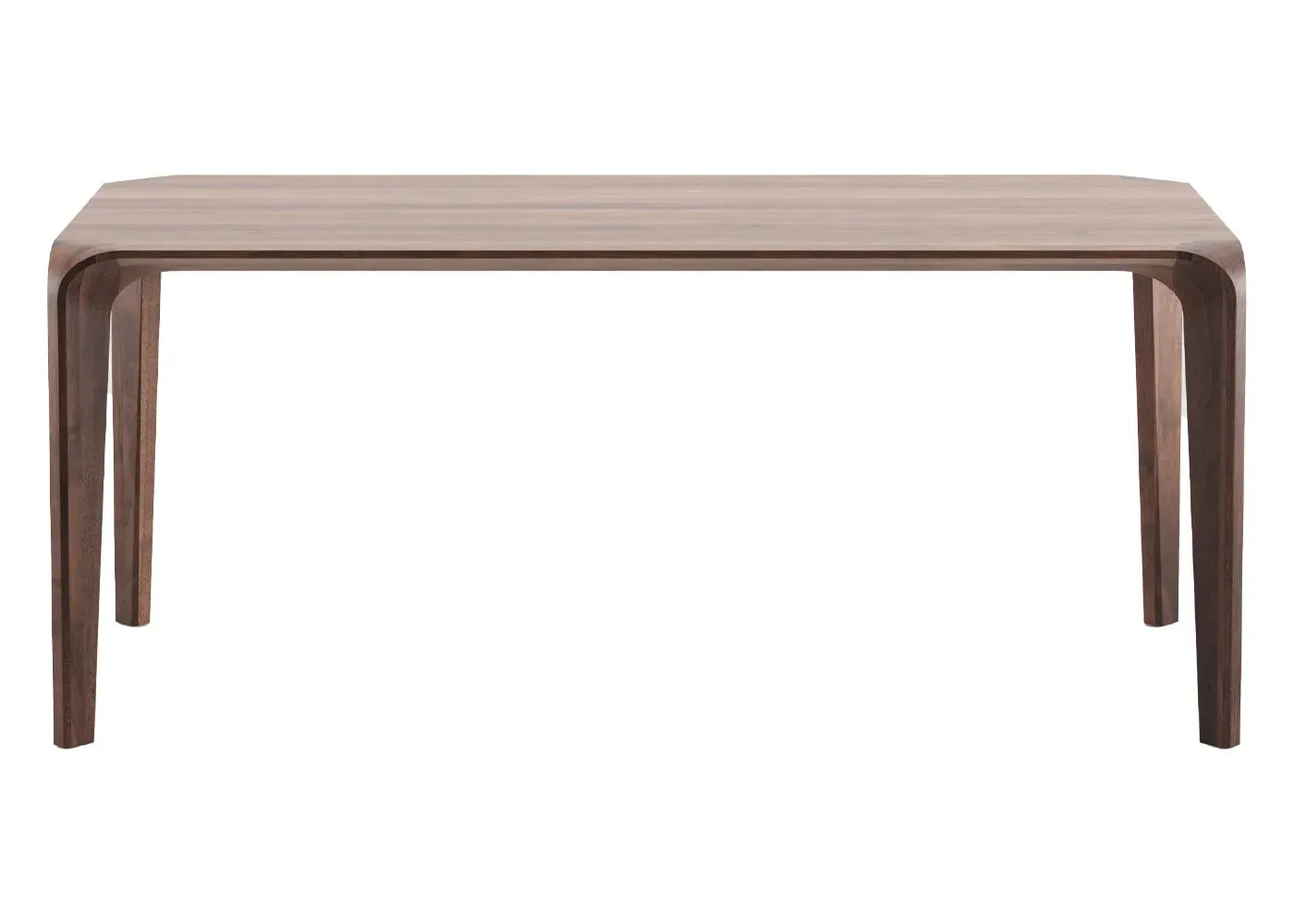 180cm Dining Table - Walnut, Wood image