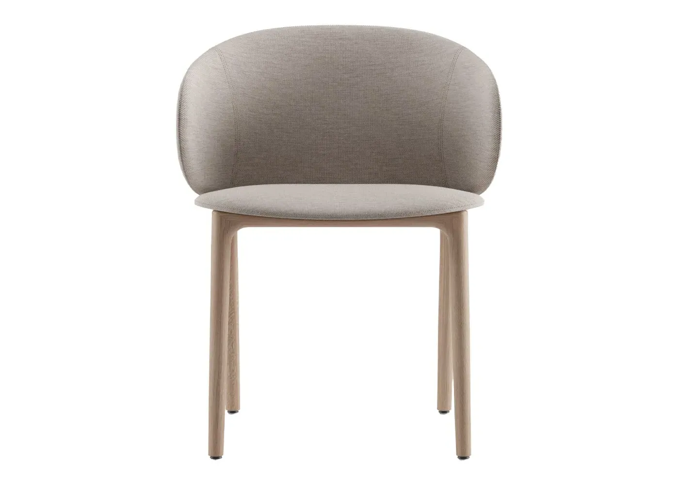 Dining Chair - Grey, Oak