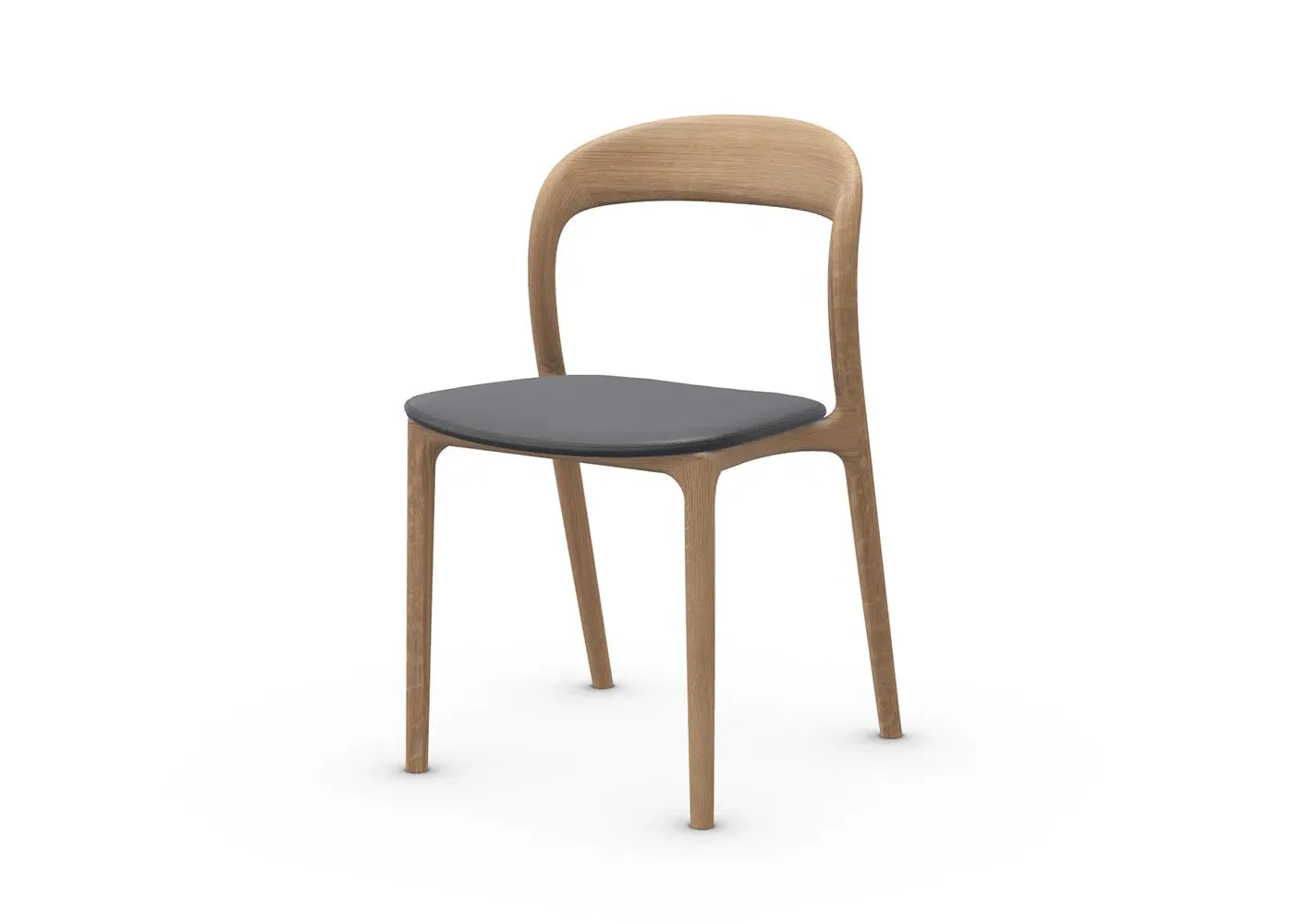 Neva Light Chair - Grey, Oak