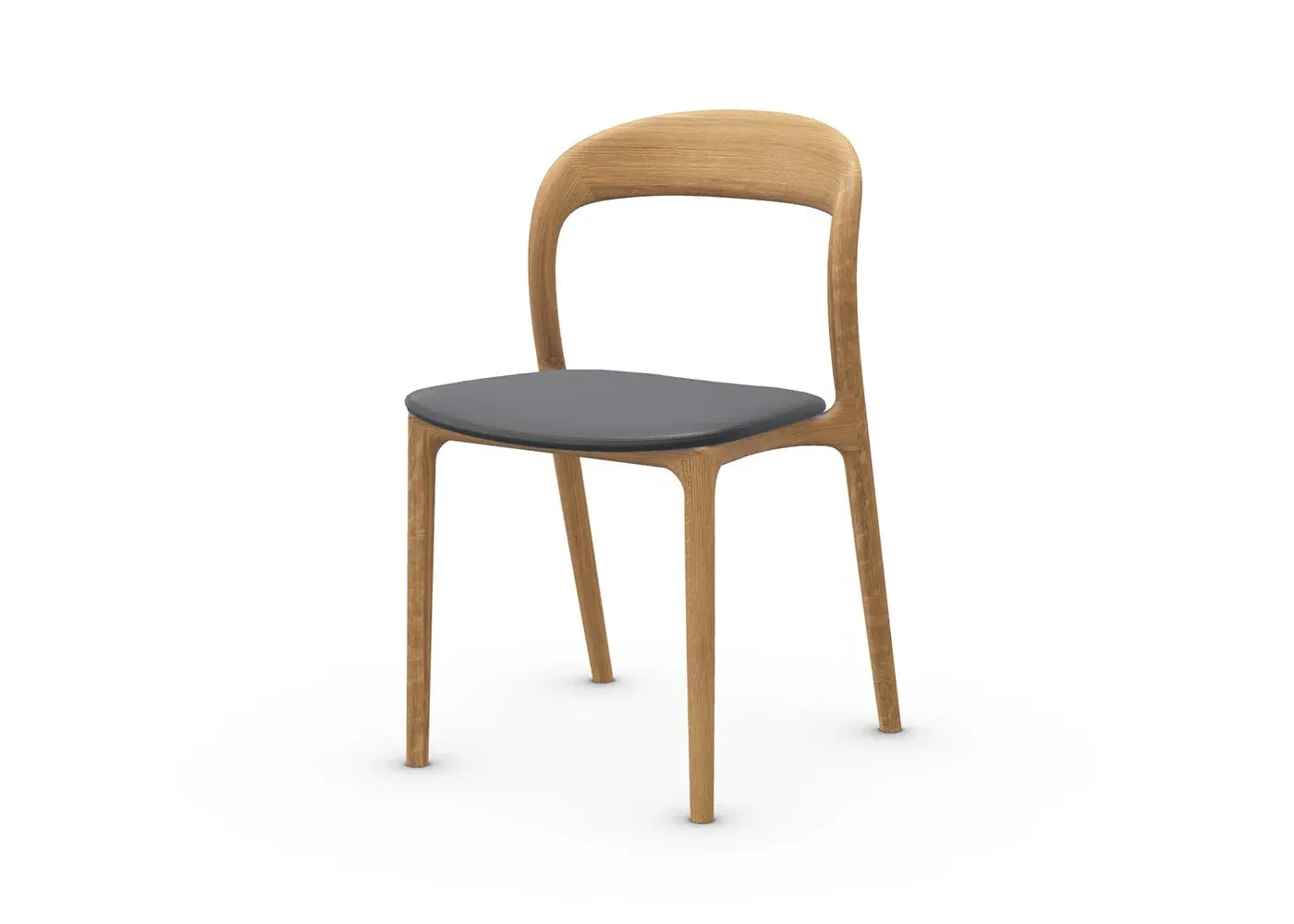 Neva Light Chair - Grey, Oak