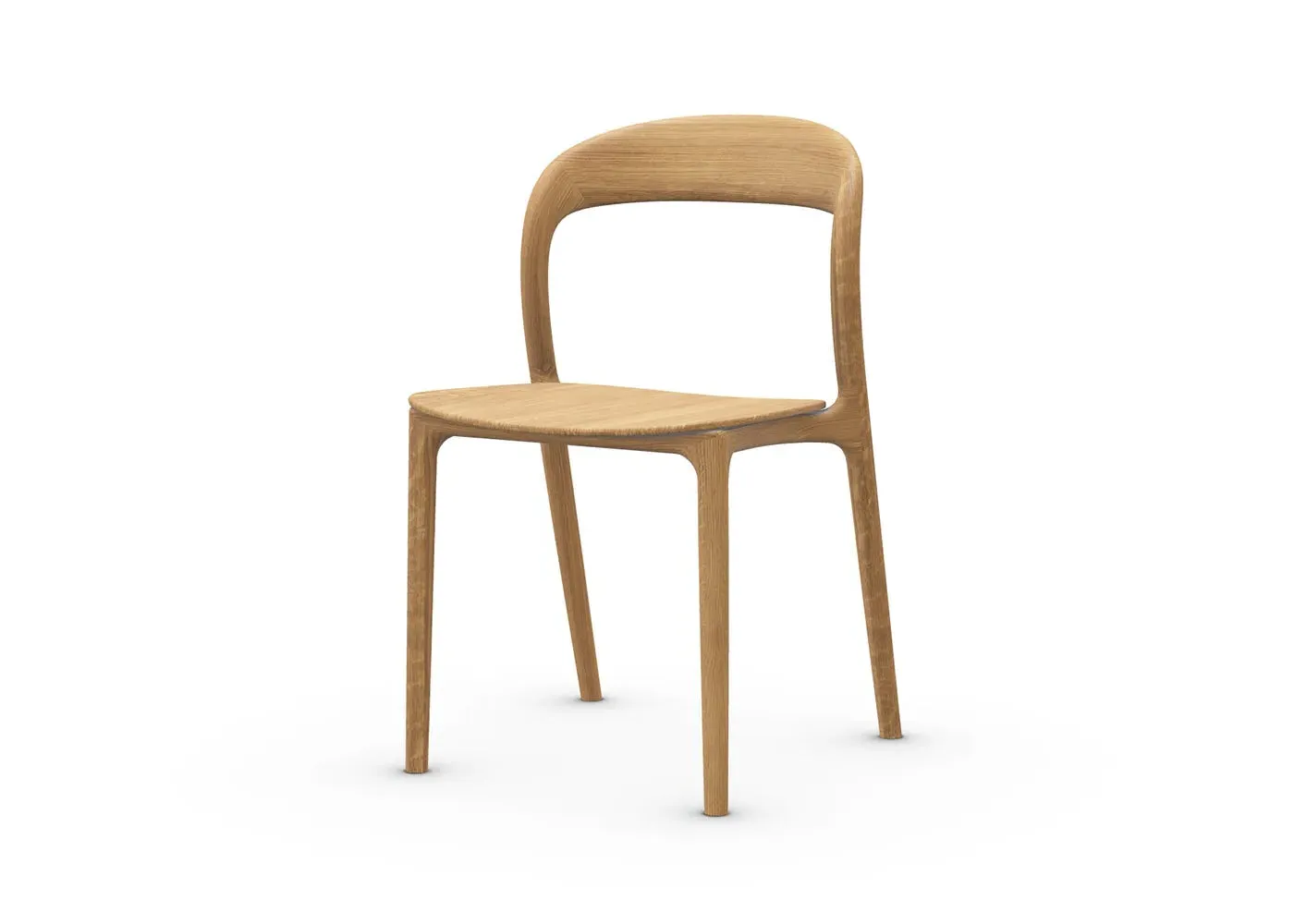 Neva Light Chair - Natural, Oak image