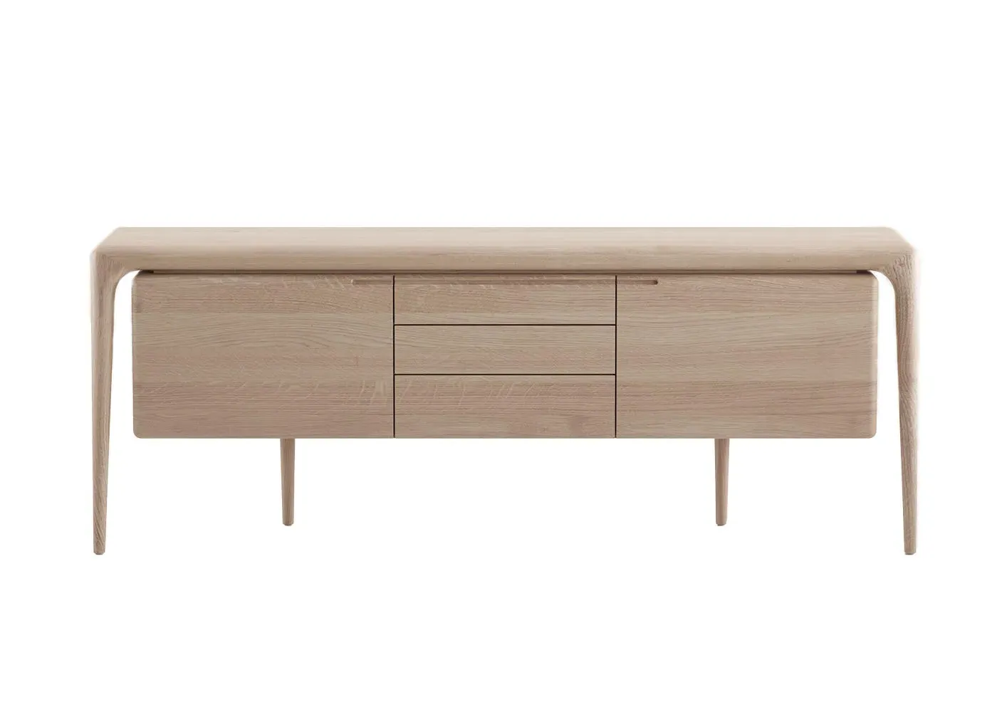 Sideboard with Oil Finish - Light Wood, Oak
