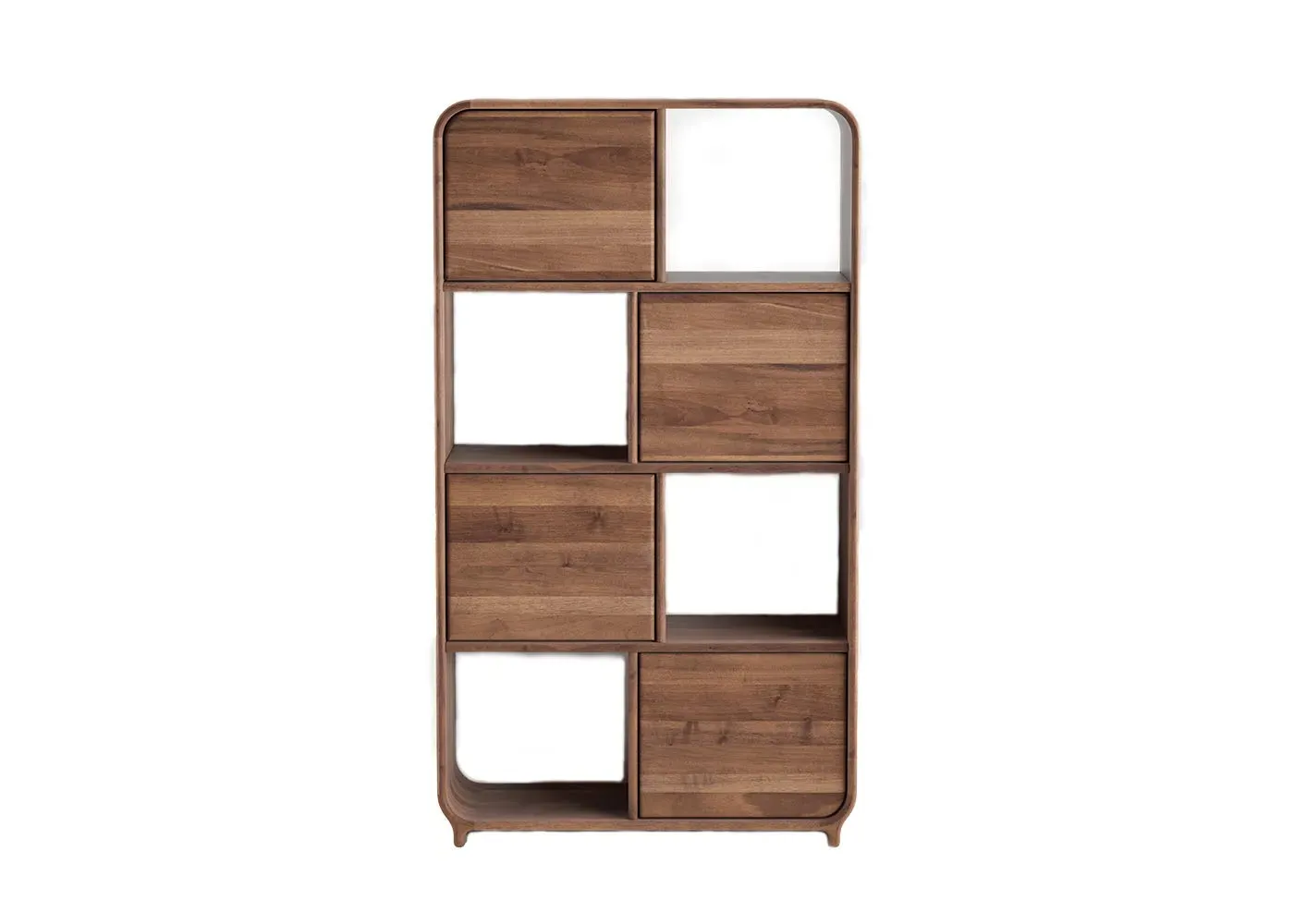 Wall Shelf - Dark Wood, Walnut image