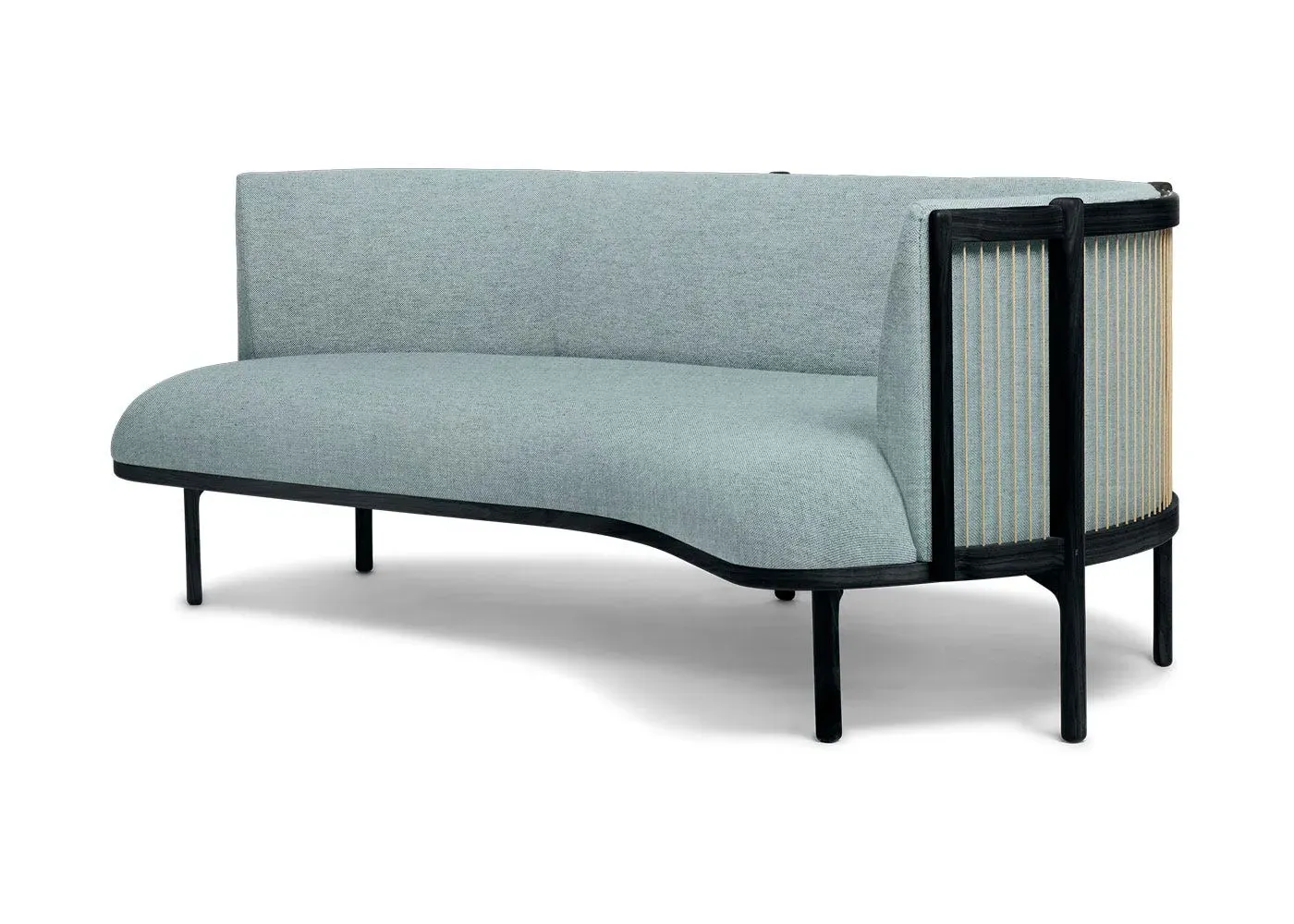 Left-Facing Sideways Sofa - Remix, Fabric
