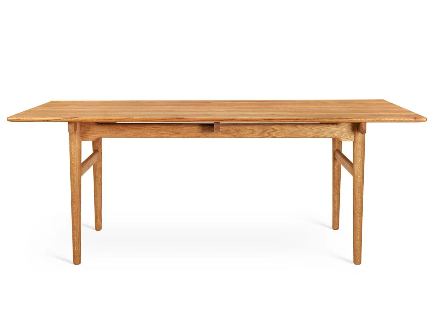 Medium Dining Table - Light Wood, Teak image
