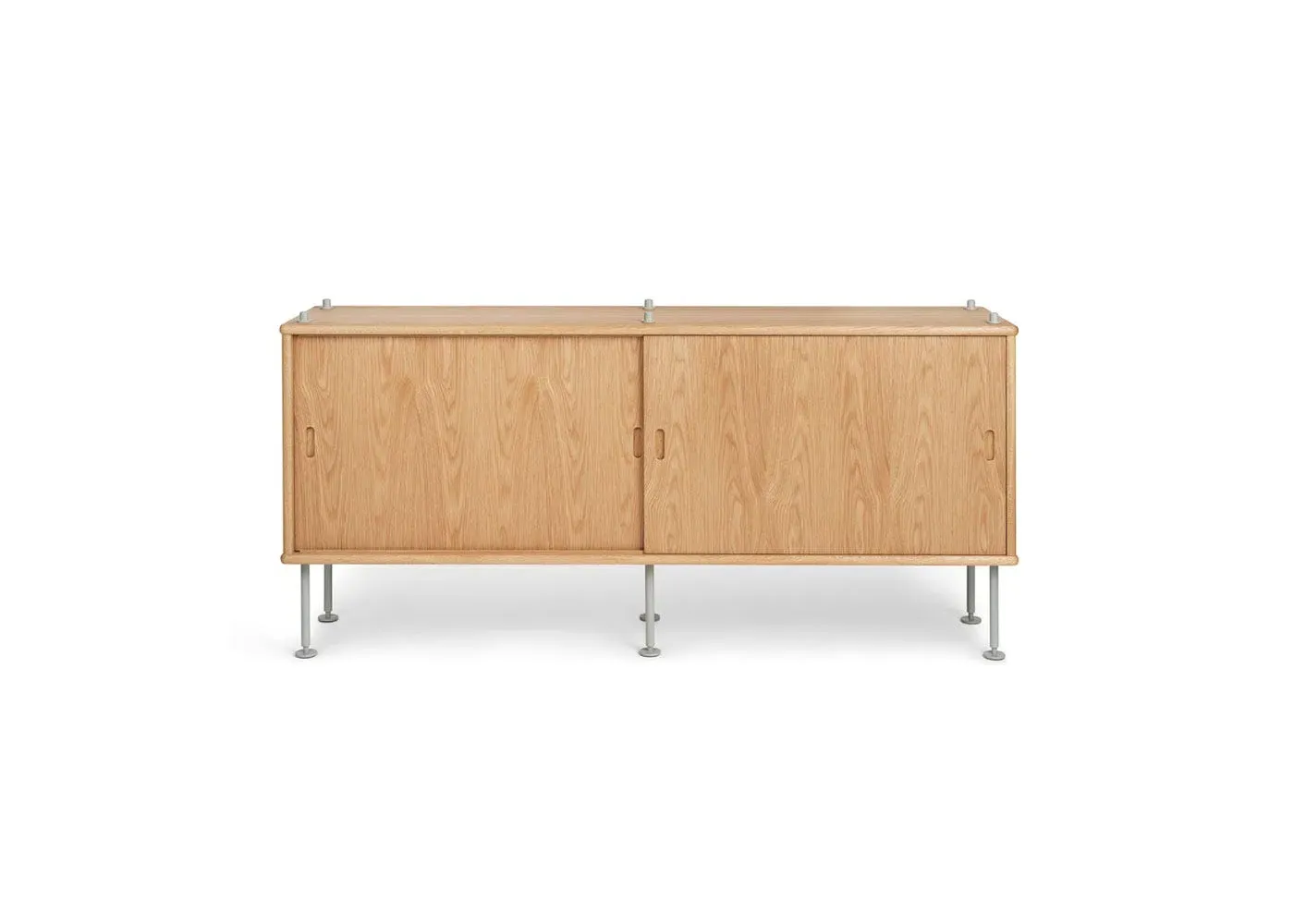 Shelving Cabinet with Door - Oak, Solid Wood