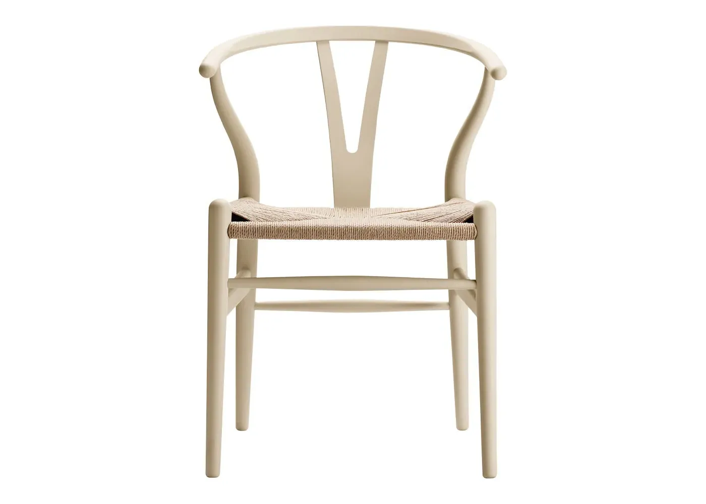 Soft Wishbone Chair - Barley image