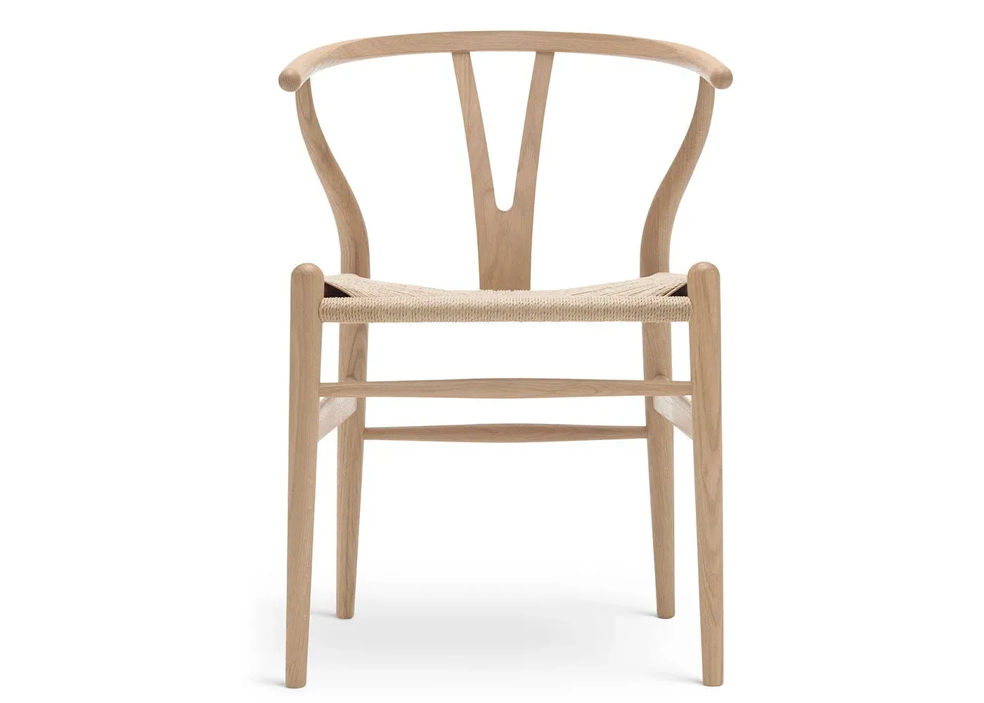 Wishbone Chair - Light Wood, Ash image