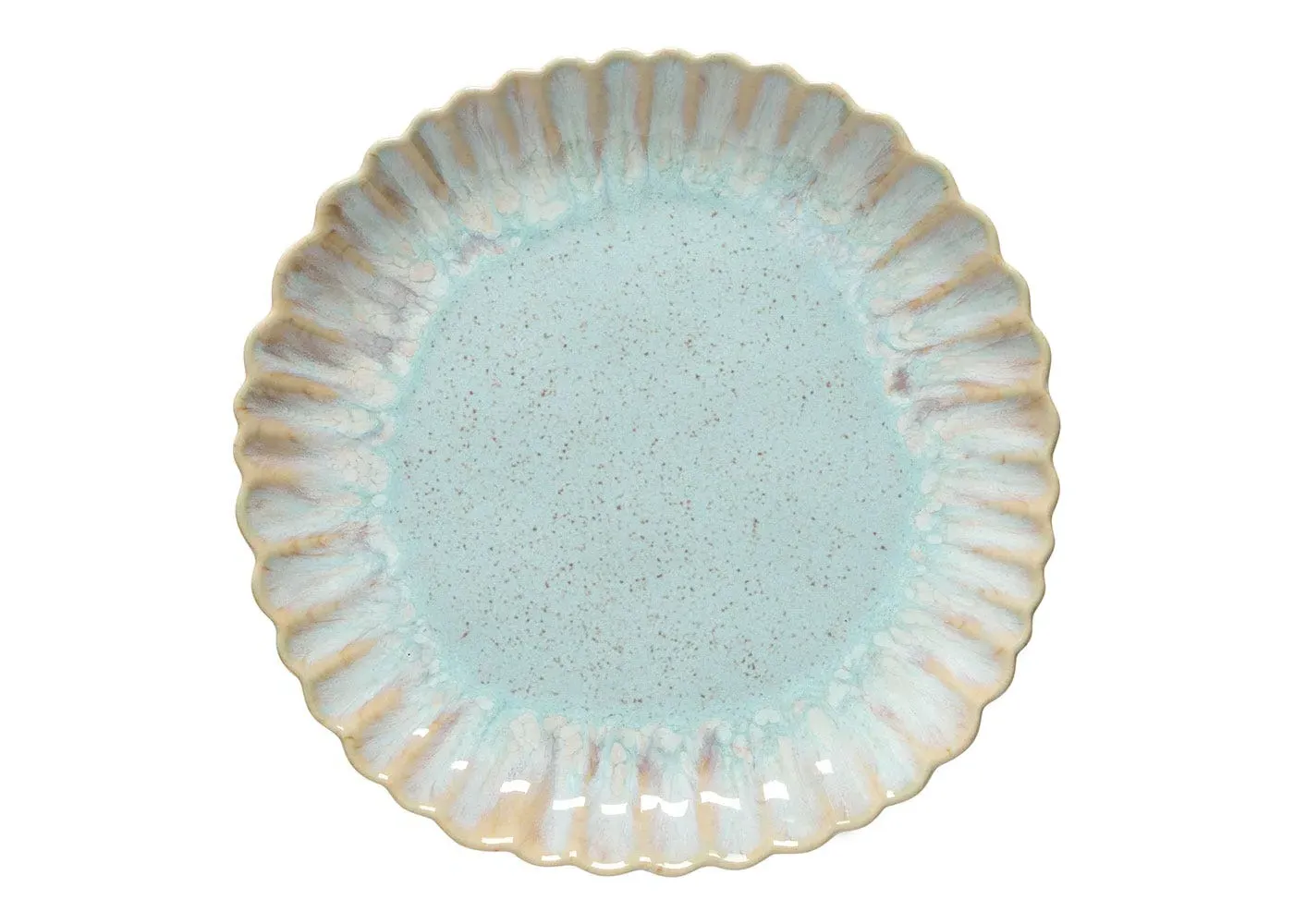 Salad Plate - Blue, Ceramic image