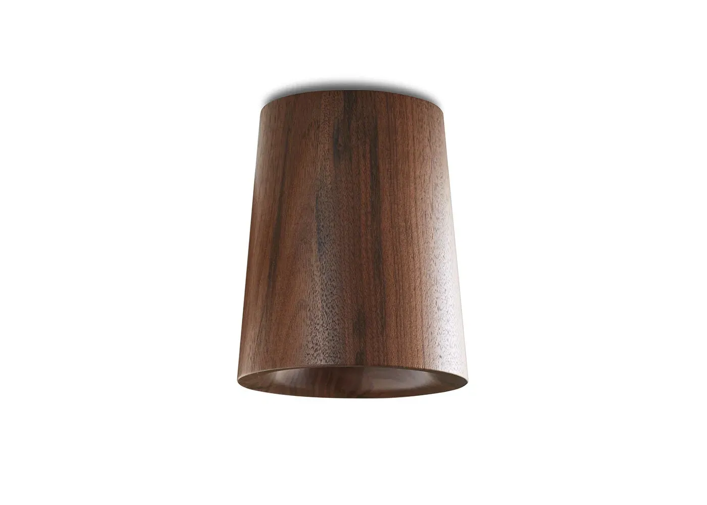 Cone Downlight Fixture - Dark Wood, Walnut