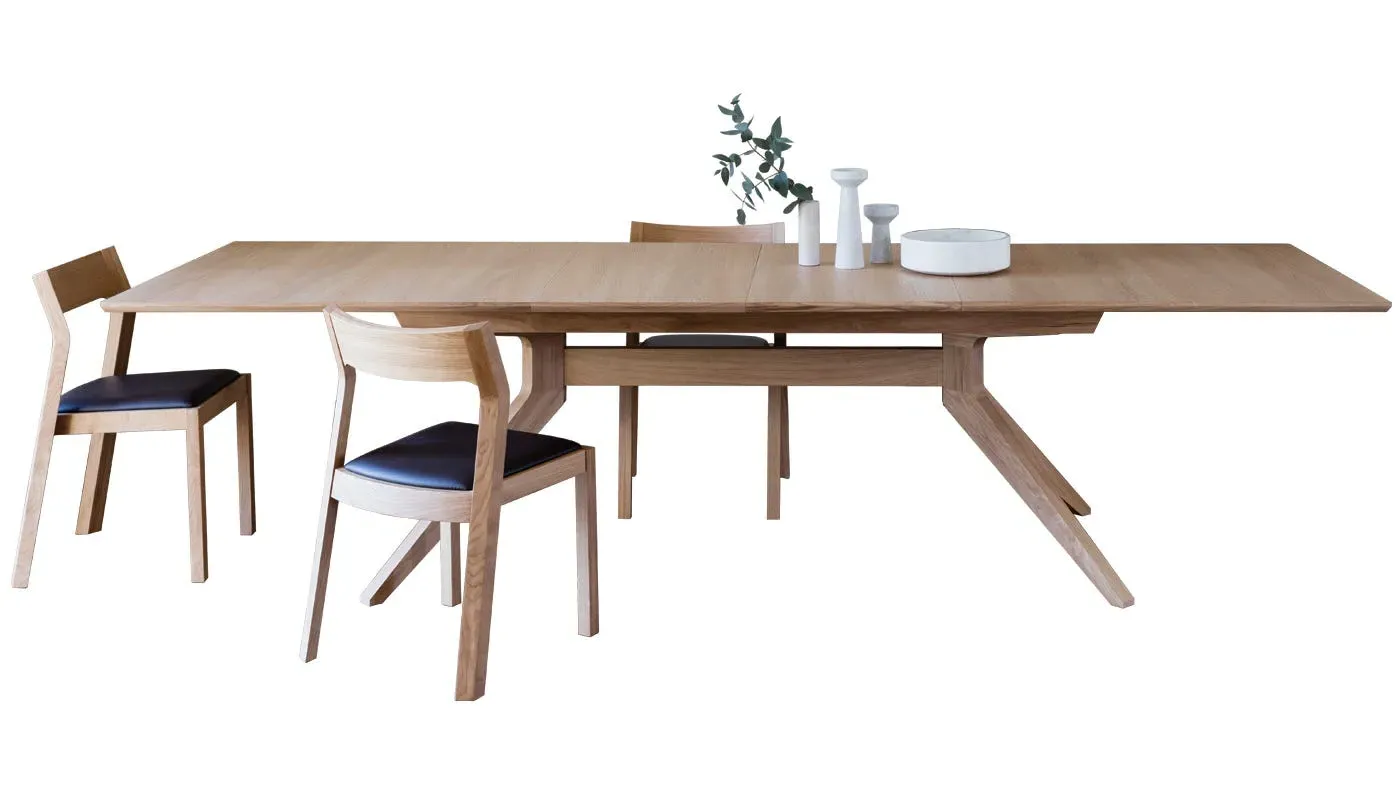 Cross Extending Table - Oak, Wood image