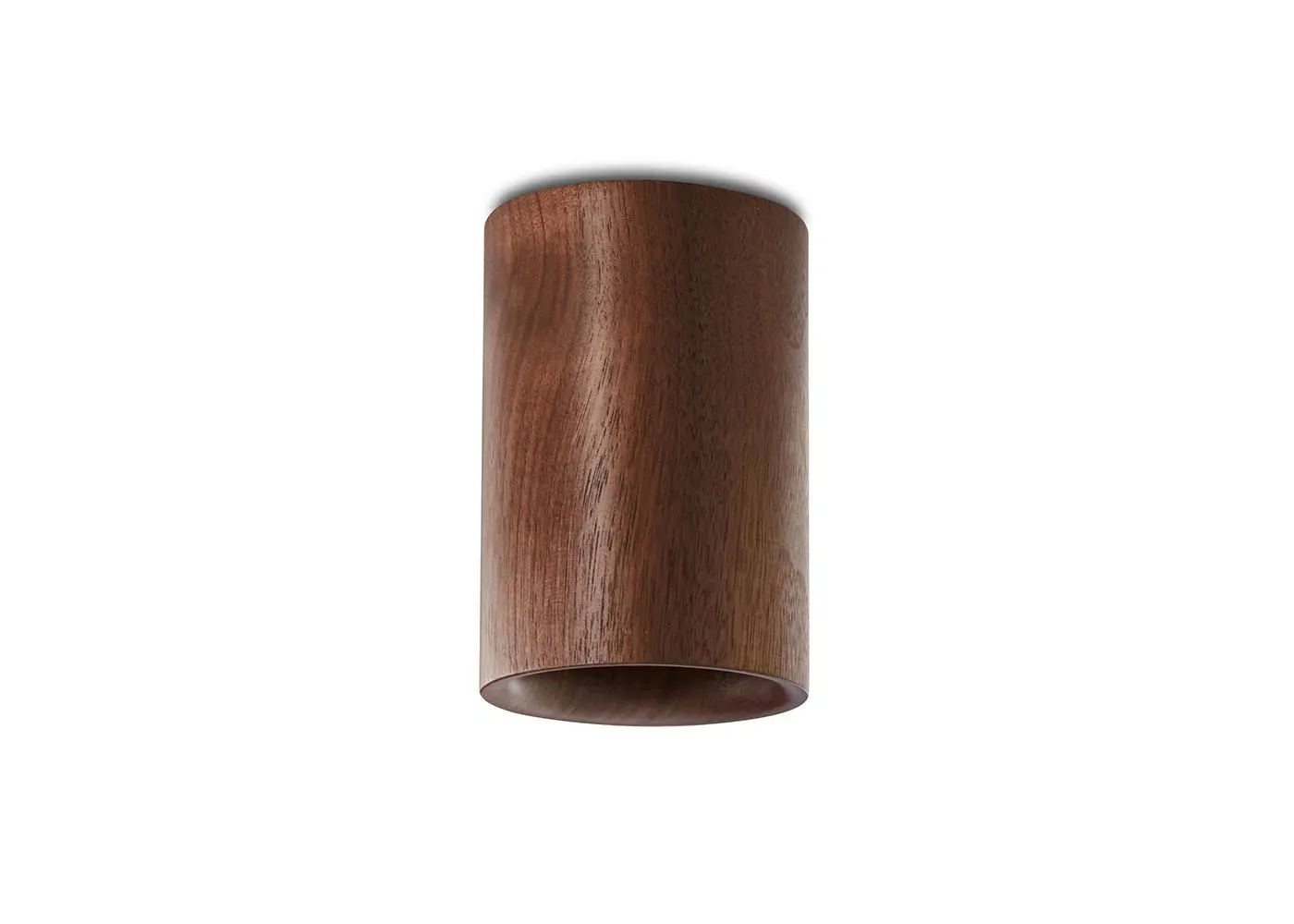 Cylinder Downlight - Dark Wood, Walnut