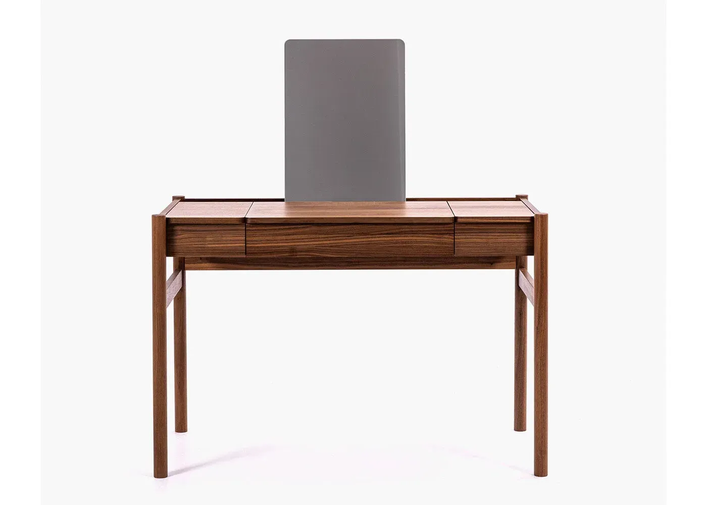 Dressing Table with Mirror - Oak