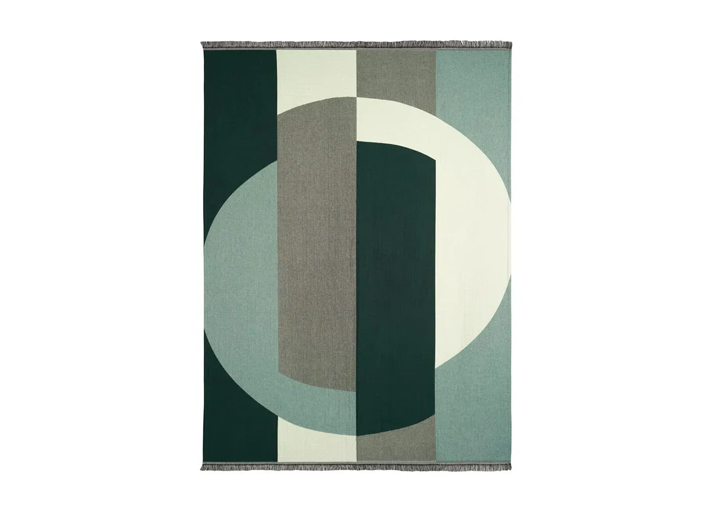 Eclipse Throw Blanket - Green image