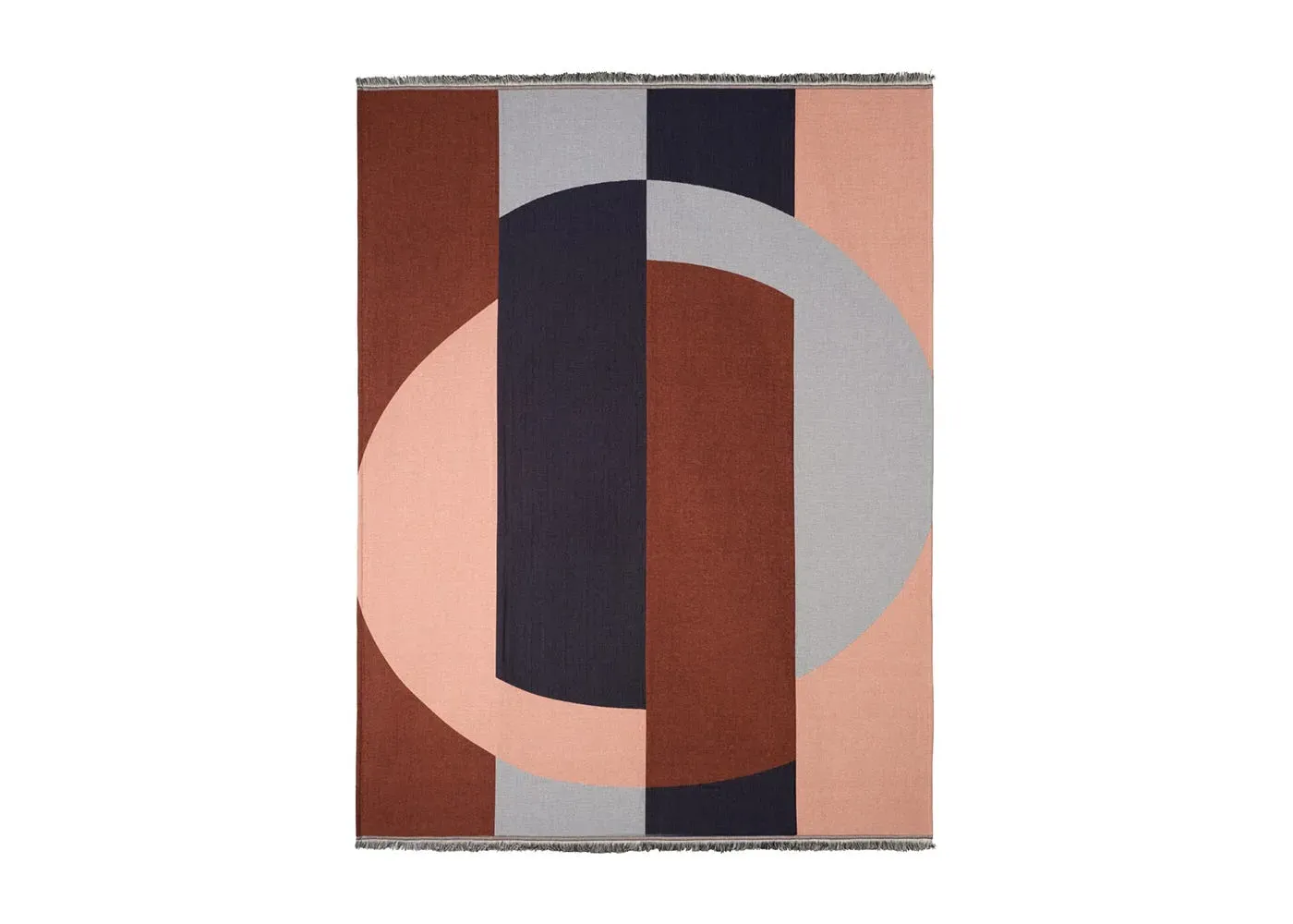 Eclipse Throw Blanket - Pink image