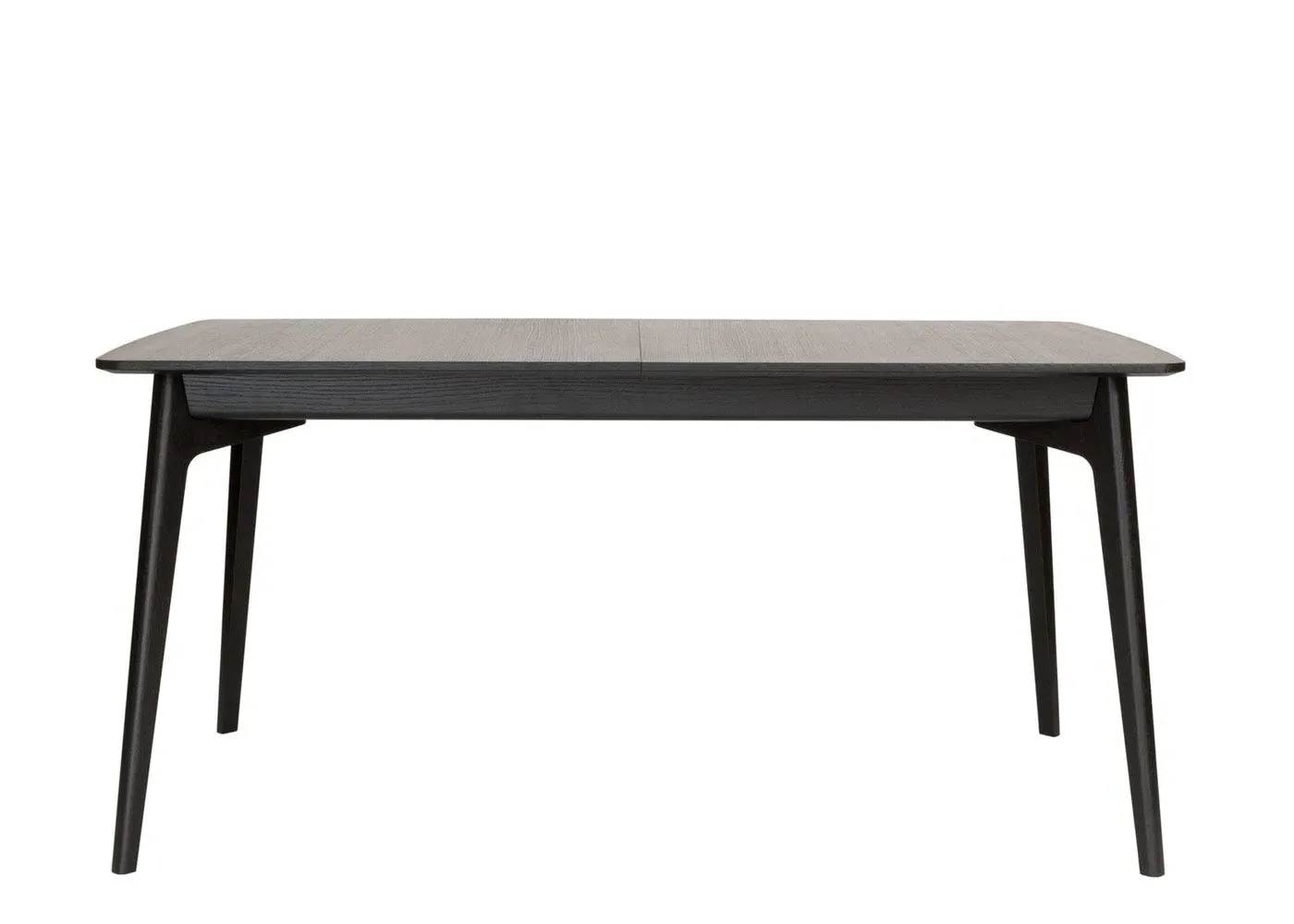 Extending Dining Table - Black Stain, Oak