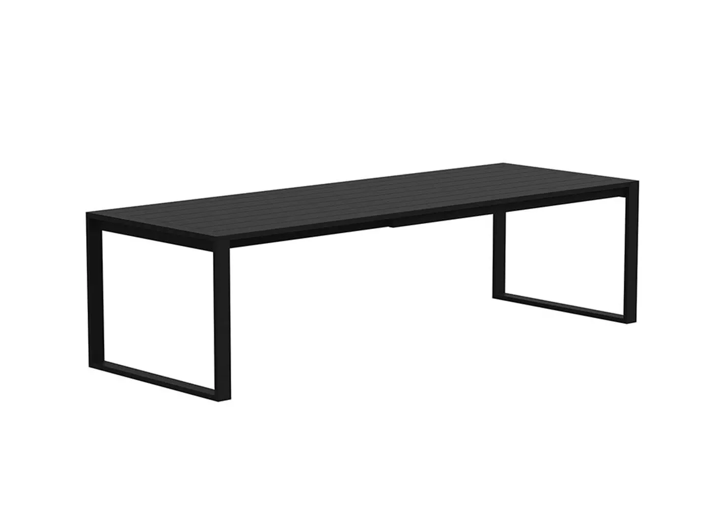 Extending Dining Table - Black image