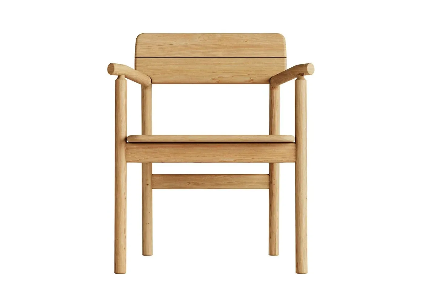 Garden Armchair - Light Wood, Teak image