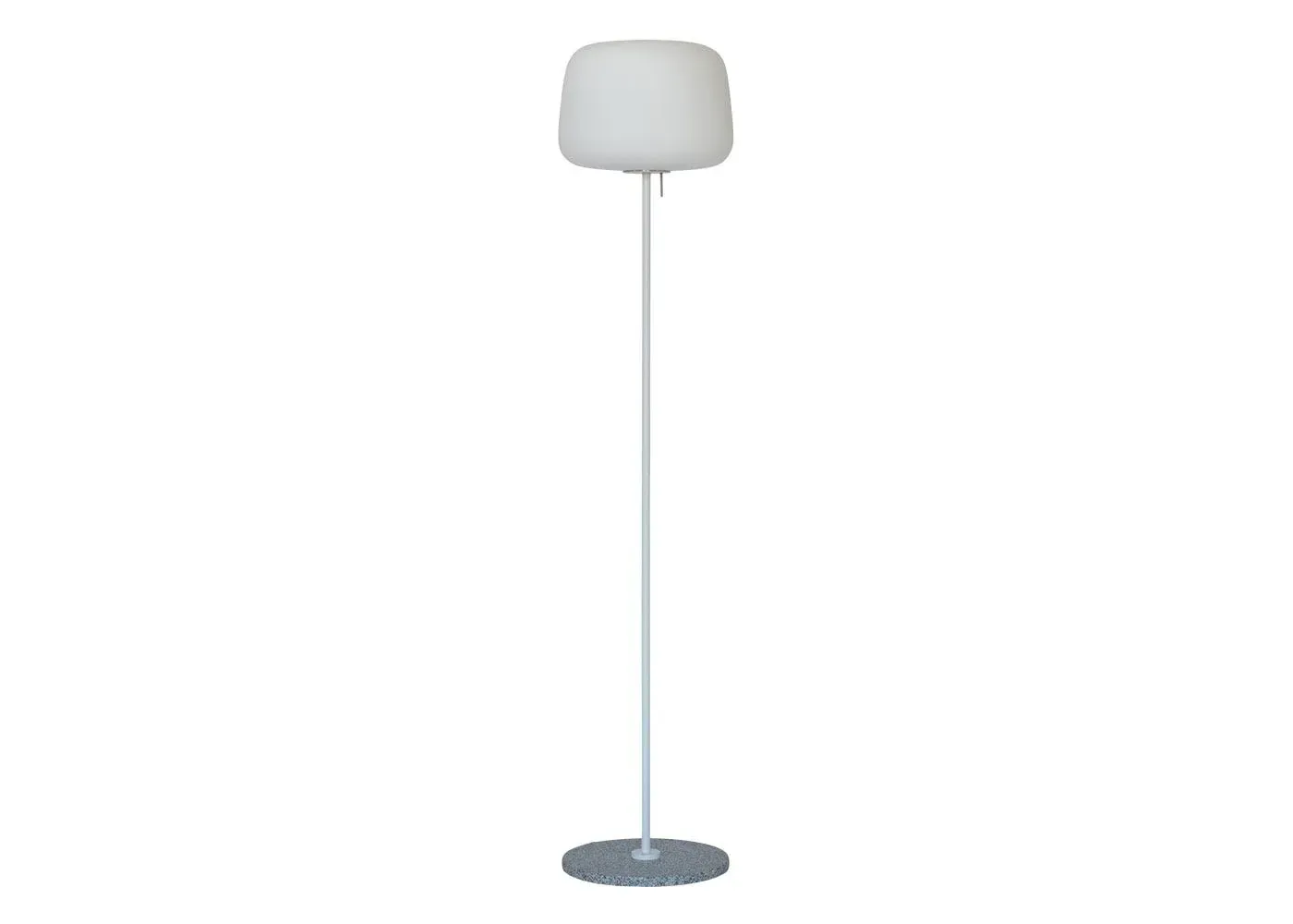 Large Floor Lamp with Soft Light - White