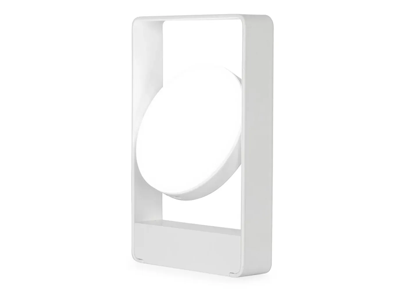 Portable LED Table Lamp with Dimmer - White, Steel