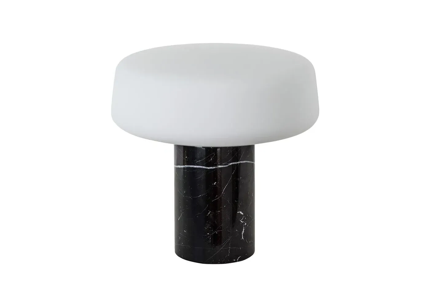 Regular LED Table Light - Black, Marble