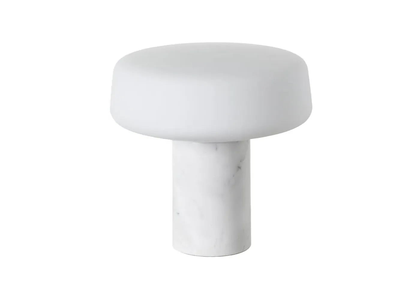 Regular LED Table Light - White, Marble