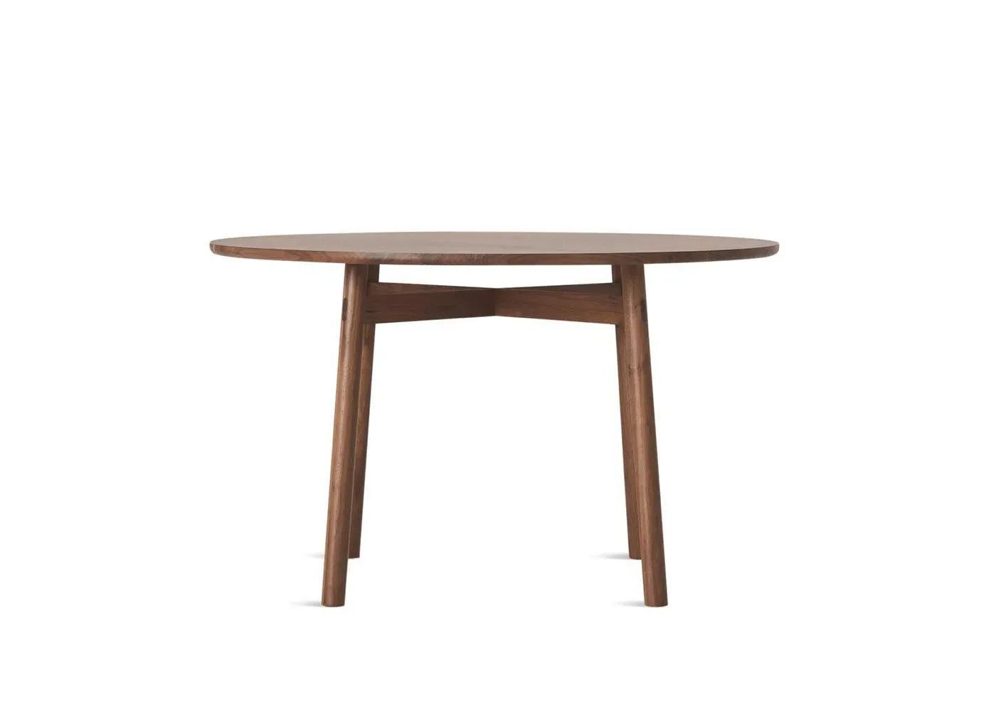 Round Dining Table - Walnut, Wood