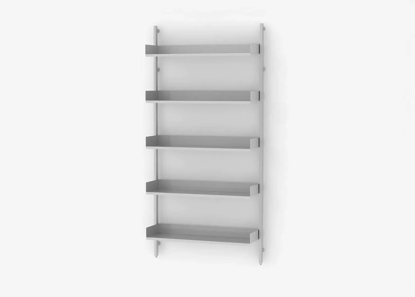 Single Shelving System - White