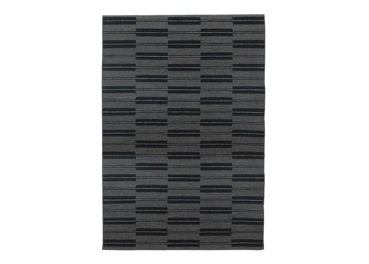 Spindle Rug - Grey, Recycled PET image