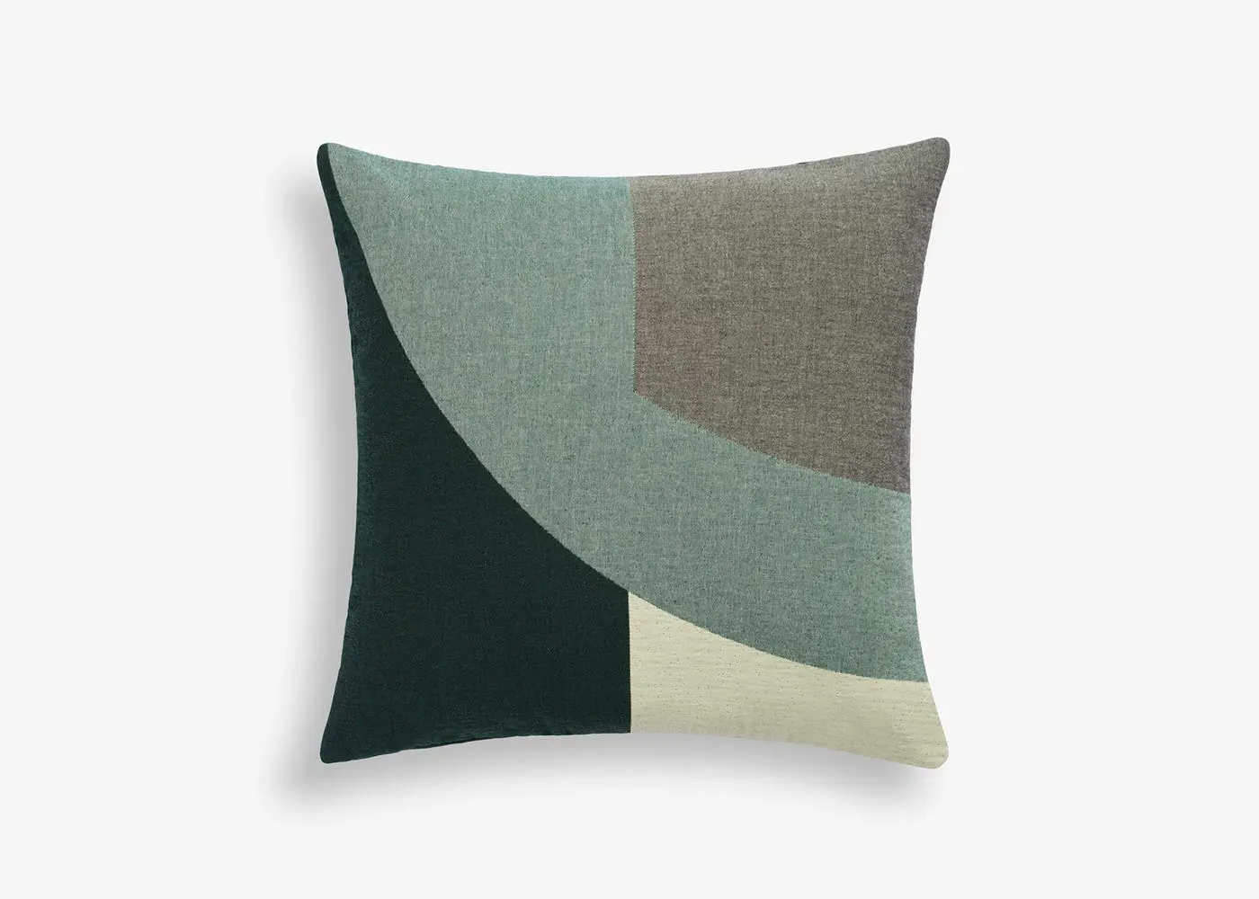Square Cushion Cover Eclipse - Green