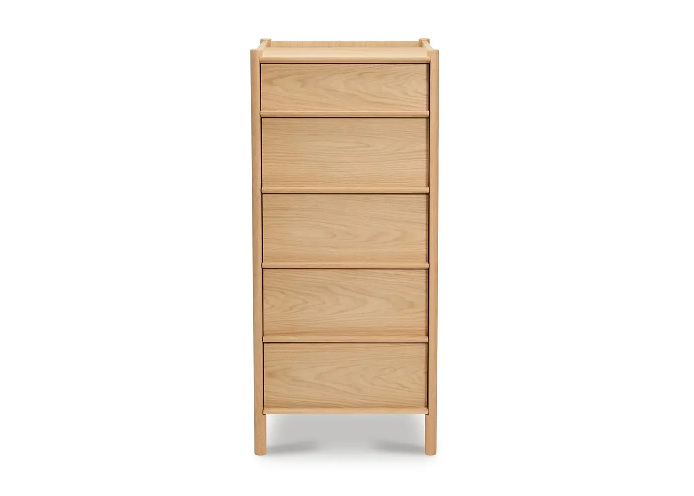 Tallboy Chest of Drawers - Light Wood, Oak