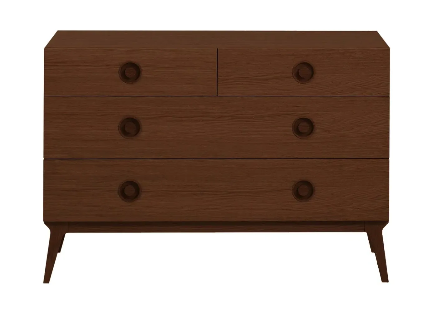 Valentine Chest of Drawers - Walnut, Stained