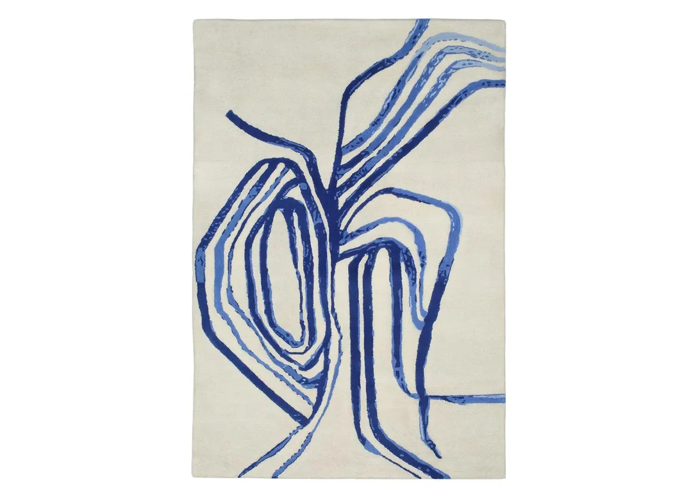 Aoueilles Area Rug - Blue image
